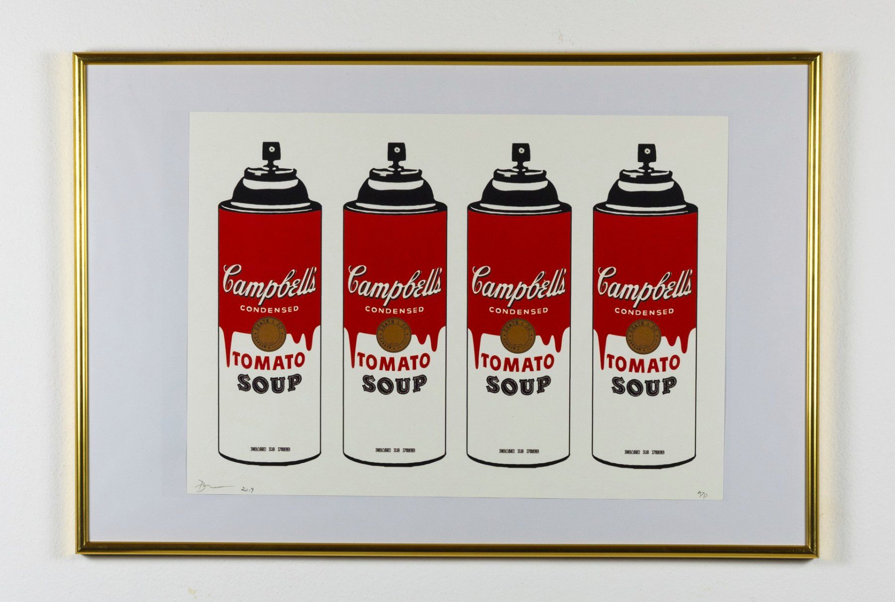Foto & Immagini: Death, Campbells Tomato Soup, limitierter Kunstdruck – Usato da Masein venduto da KunstvonFrauen 1