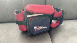 Gürteltasche Top Collection blau rot neuwertig