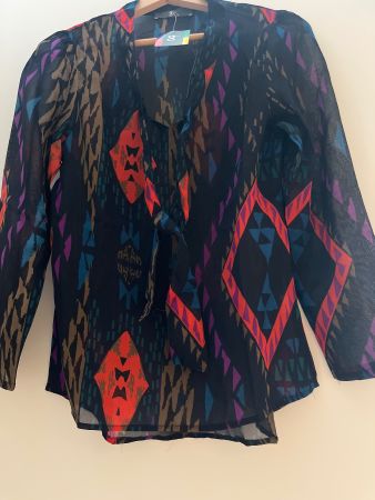 Elegante SommerBluse Gr L ( NEU)