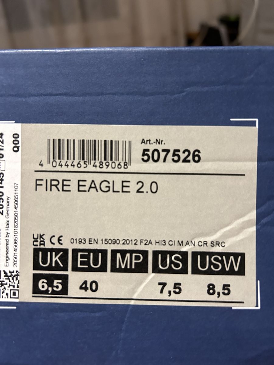 Haix Scarpe da uomo: Haix Feuerschutzschuhe – Nuovo e nell'imballaggio originale da Oberbuchsiten venduto da sil_yq6n 2
