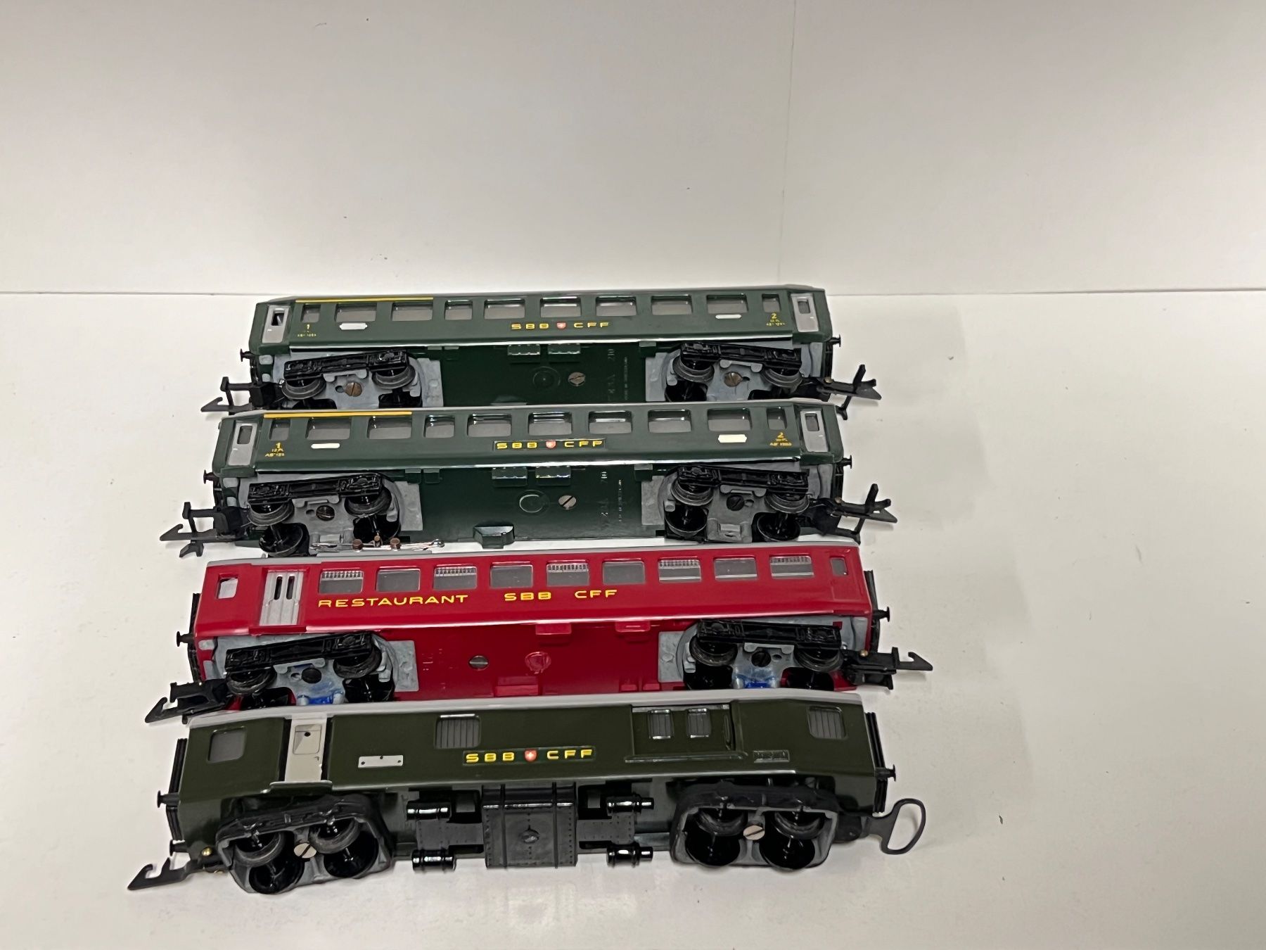 Wesa Modellini di ferrovie: Konvolut Wesa SBB CFF – Usato da Geroldswil venduto da TopTrain54 9