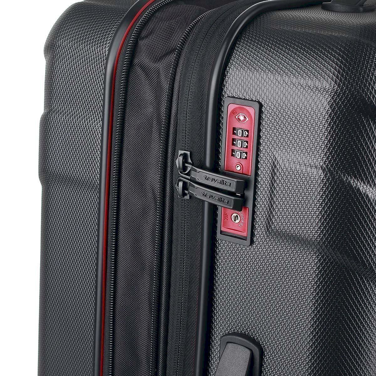 Valigie: Travelite Vector 4-Rollen-Trolley M 70 – Nuovo e nell'imballaggio originale da Bottighofen venduto da zaap 3