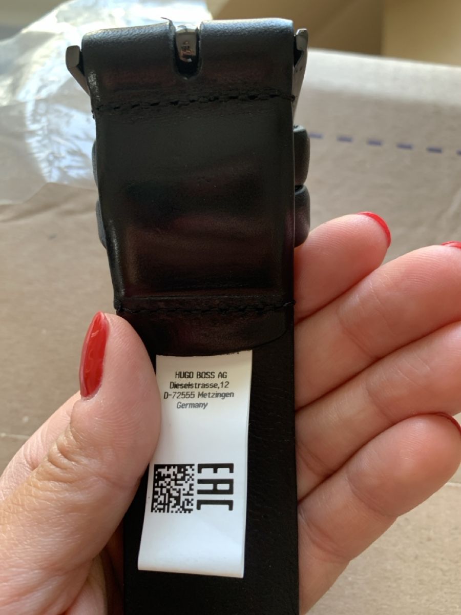 Hugo Boss Cinture: Ceinture BOSS – Nuovo e nell'imballaggio originale da Prangins venduto da val_2c72 3