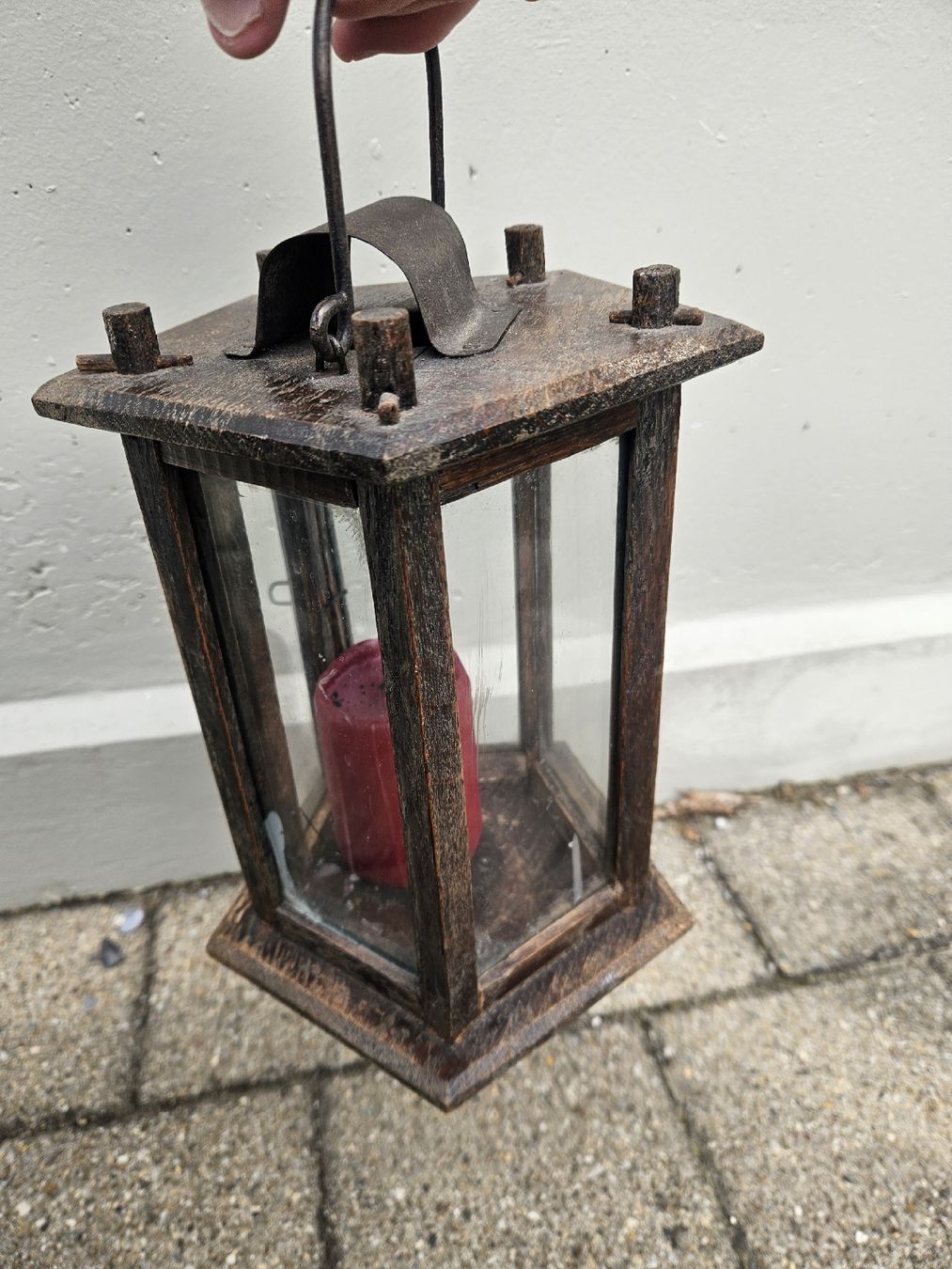 Lampen: laterne antik museal – Gebraucht aus Schwellbrunn von Rosaroterpanter