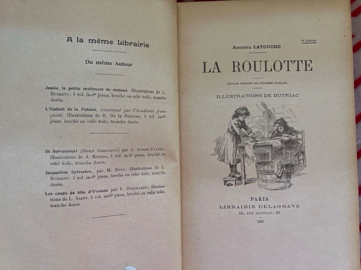 Bücher: Antikes Buch 1925 – Gebraucht aus Bonaduz von Malves10 1