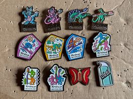 Pins Zahnpflege Trisa etc.