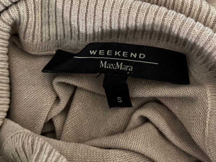 Max Mara Maglioni & Felpe: Weekend Max Mara Rollkragenpullover beige Grösse S – Usato da Basel venduto da Corinna58 2