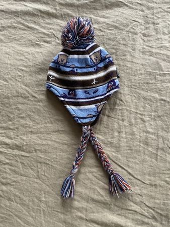 Wintermuetze mit Bommel
