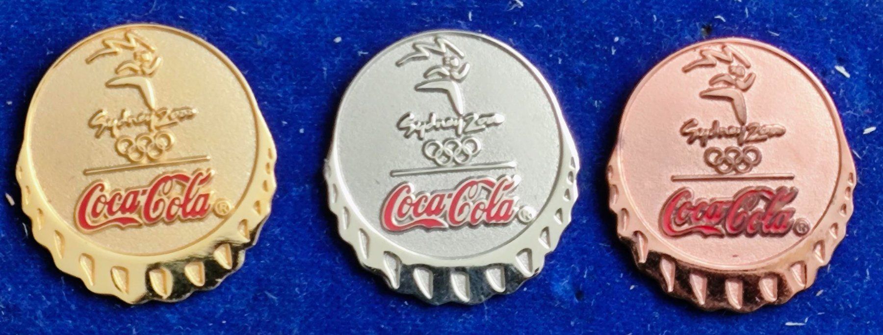 Placchette & Badge: Serie Coca-Cola Pins Olympia 2000 Sydney – Usato da Pfäffikon ZH venduto da Colacity