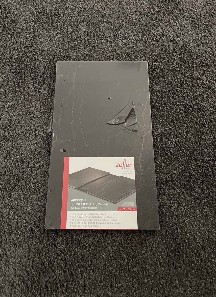 Piatti di portata: Zeller Abdeckplatten / Schneideplatten 2er Set, Neu! – Nuovo (secondo la descrizione) da Oberwil-Lieli venduto da Arixx