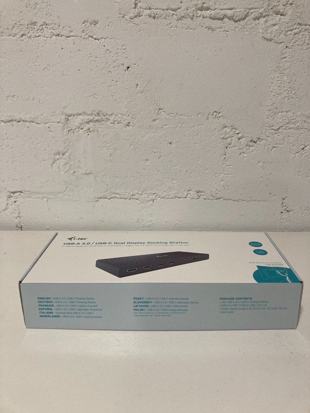 I-tec Docking station: i-tech USB 3.0 / USB-C Dual Display Docking Station – Usato da Hinterkappelen venduto da deev 3