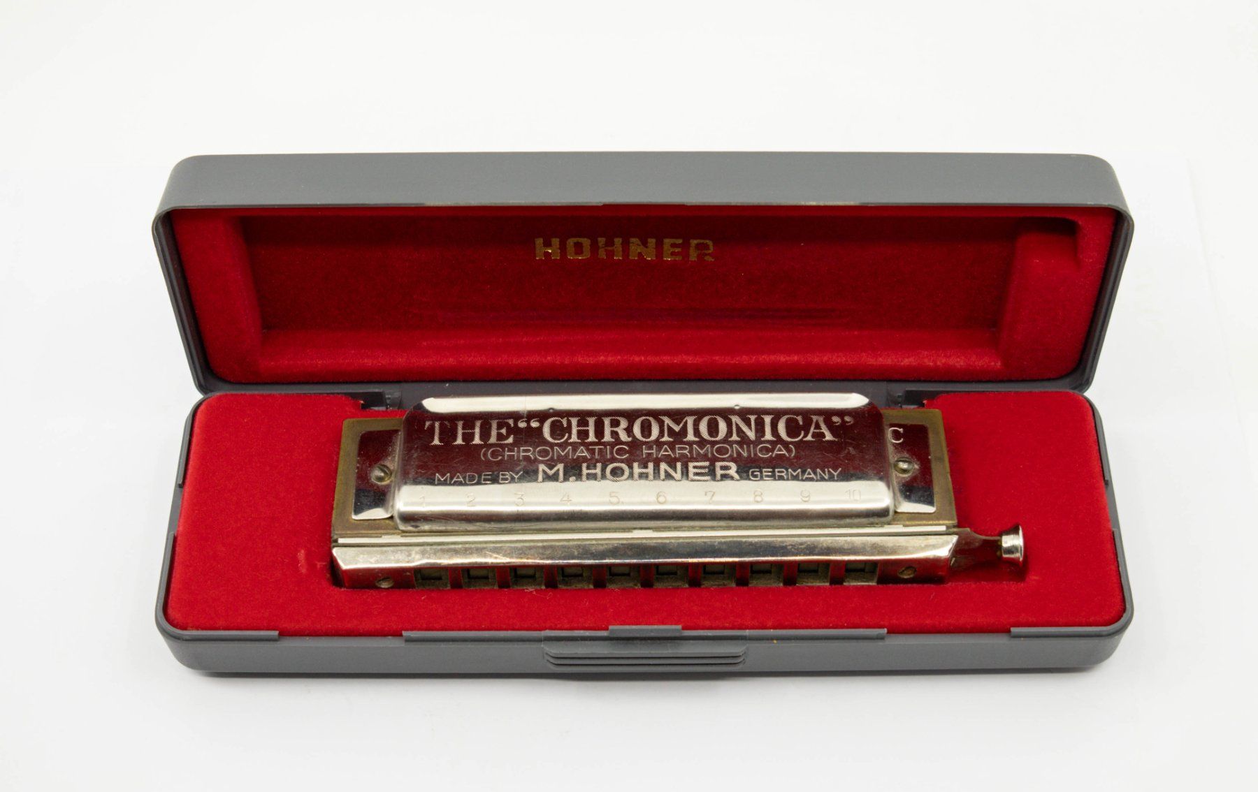 Hohner Musikinstrumente: Hohner Mundharmonika Chromonica 260 / C - 1 – Gebraucht aus Zürich von ZuercherBrockenhaus