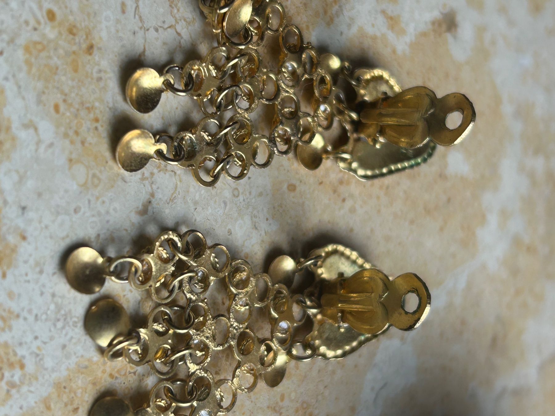Ohrringe & -stecker: Gypsy Ohrenhänger mit kleinen Perlen – Gebraucht aus Laufen von belleskulptur 7