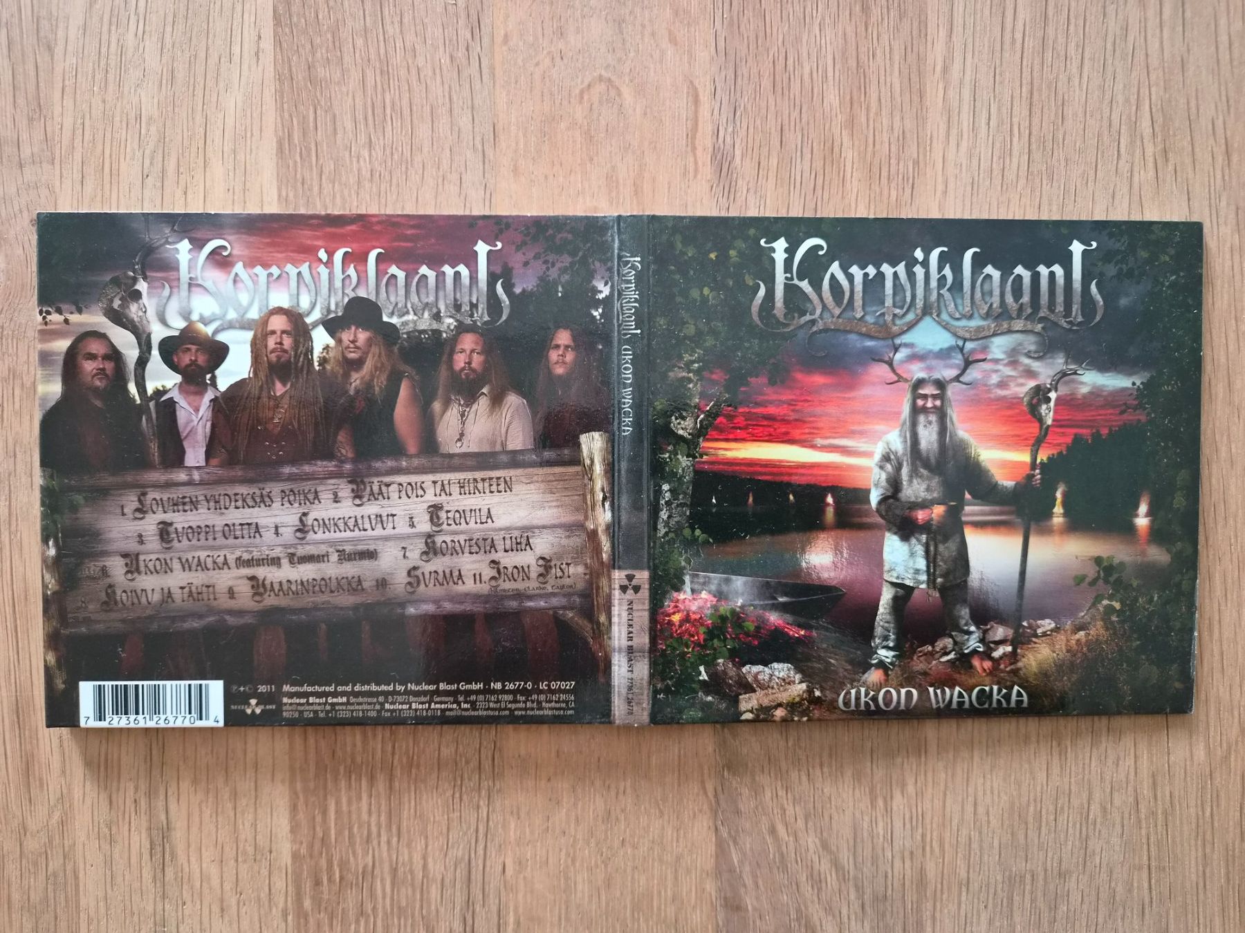 CDs: CD Korpiklaani - Ukon Wacka, 2011 – Gebraucht aus Nebikon von Harley-Davidson01