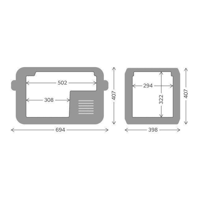 Kochen, Essen & Trinken: Dometic CoolFreeze CFX3 35 Kühlschrank – Neu und originalverpackt aus Bottighofen von zaap 7