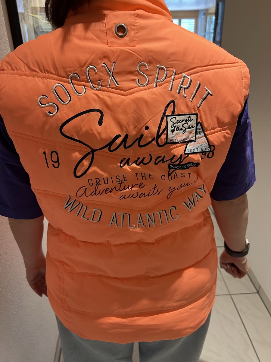 Gilet & Giacche senza maniche: Soccx Weste orange XL – Usato da Frenkendorf venduto da KailuaFlower 1