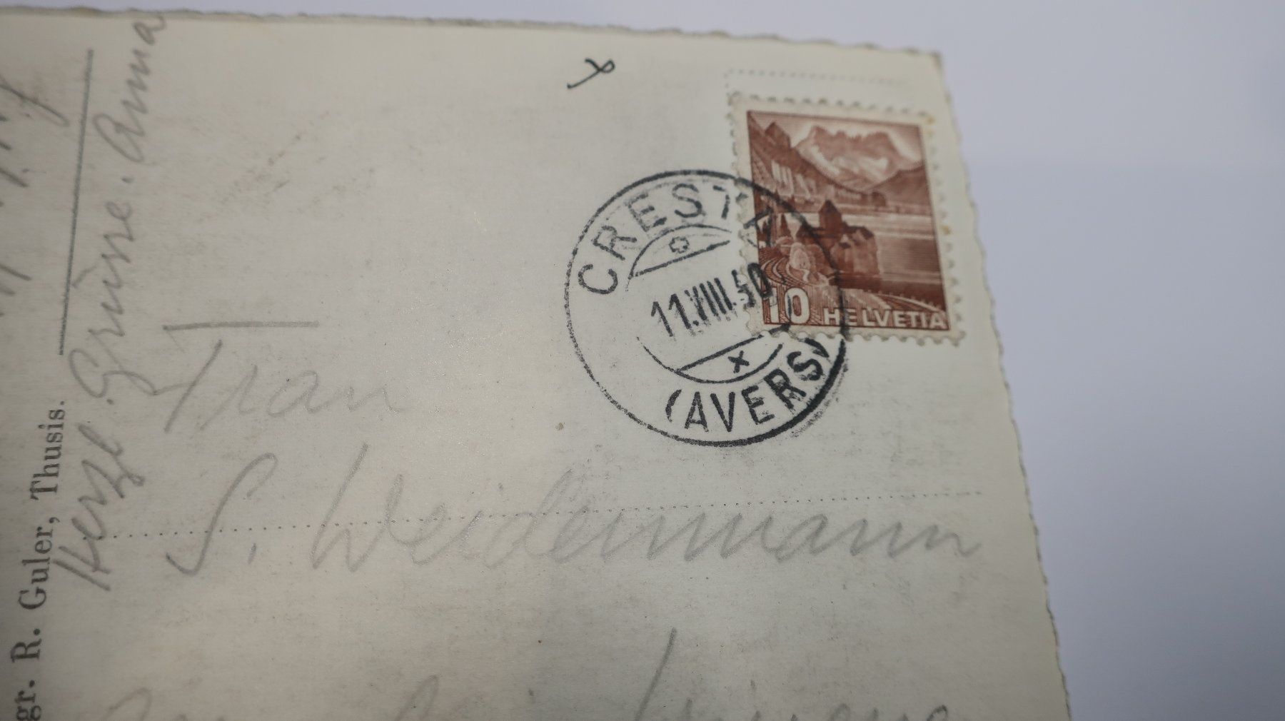 Cartes postales: Avers Cresta N°48 – D'occasion à Cormoret par Pascalll2001 5