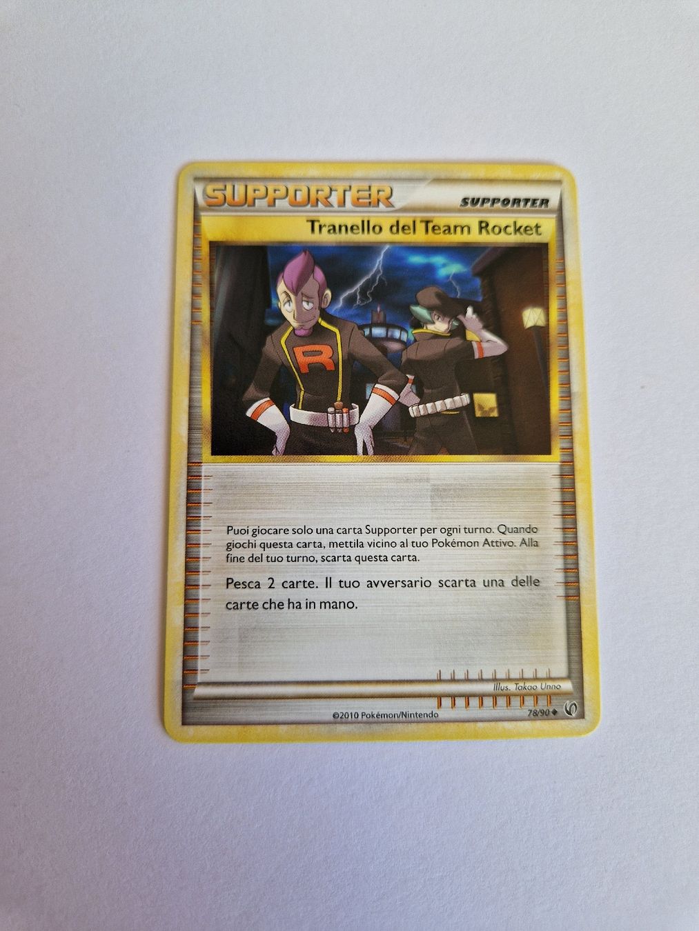 Pokémon Carte collezionabili: Team Rocket's Trickery - Undaunted (2010) - IT – Usato da Romont FR venduto da raj_sjv9