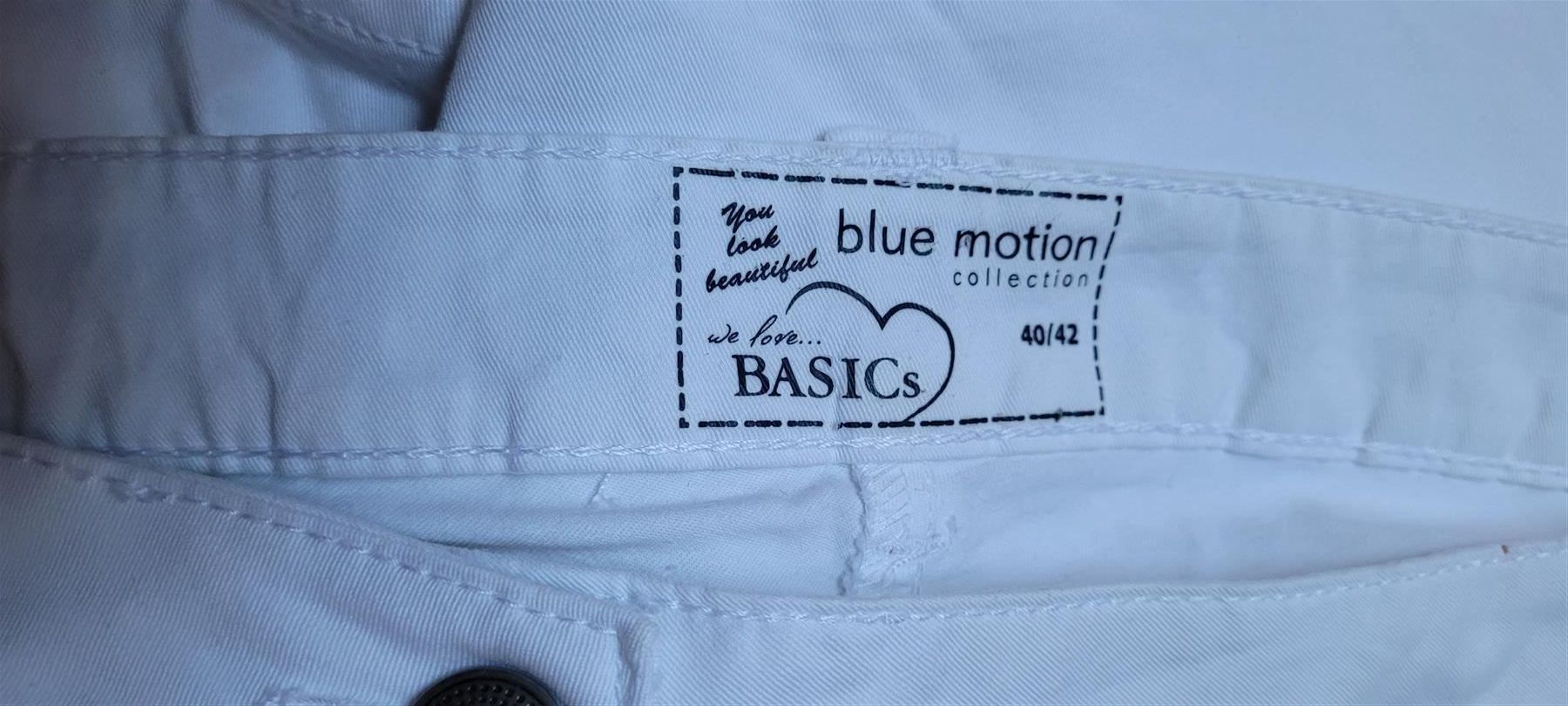 Pantaloni: Weisse Shorts Gr. 40/42 Blue Motion – Usato da Füllinsdorf venduto da Sunnebliemli7 3