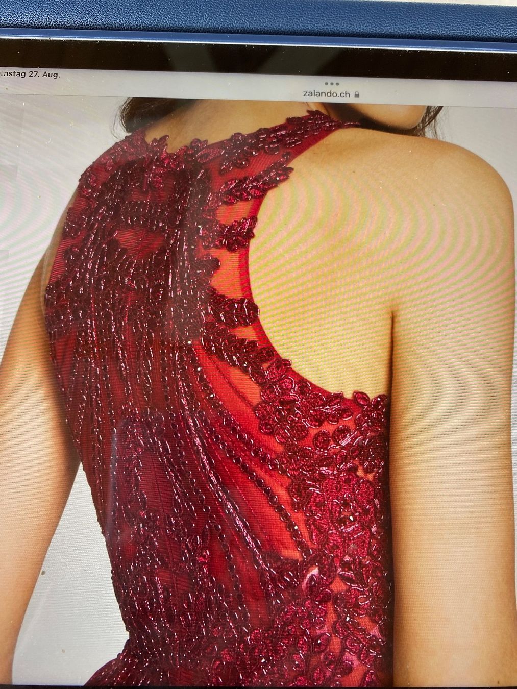 Vestiti: Abendkleid Gr. 42 Bordeaux – Usato da Schönenberg ZH venduto da zeit8geist 2
