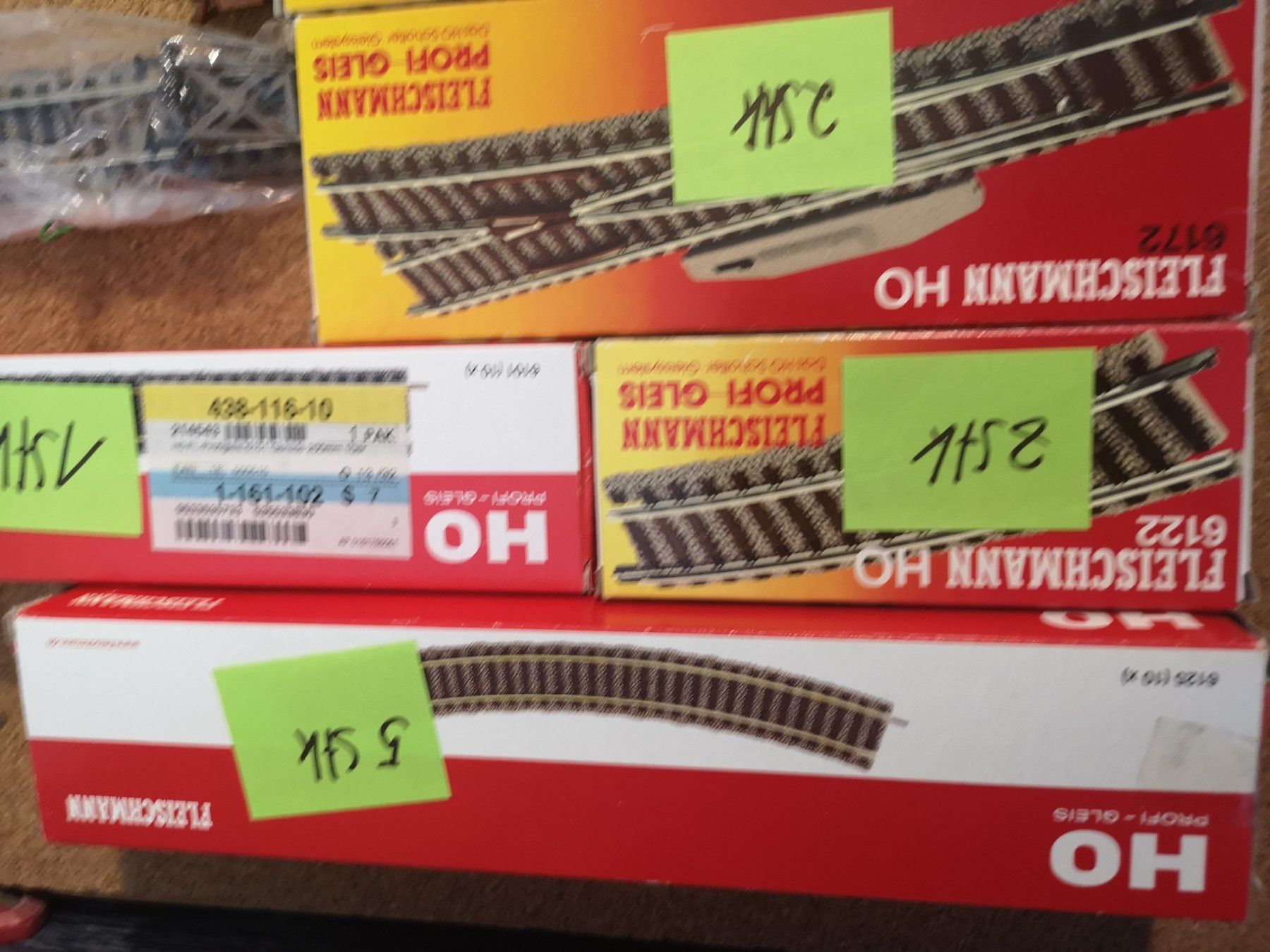 Fleischmann Modelleisenbahnen: Fleischmann Div. Schienen Neu – Neu und originalverpackt aus Heimberg von Newyorker5 1