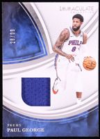 Paul George 76ers Panini Immaculate Patch #28/99!!!!