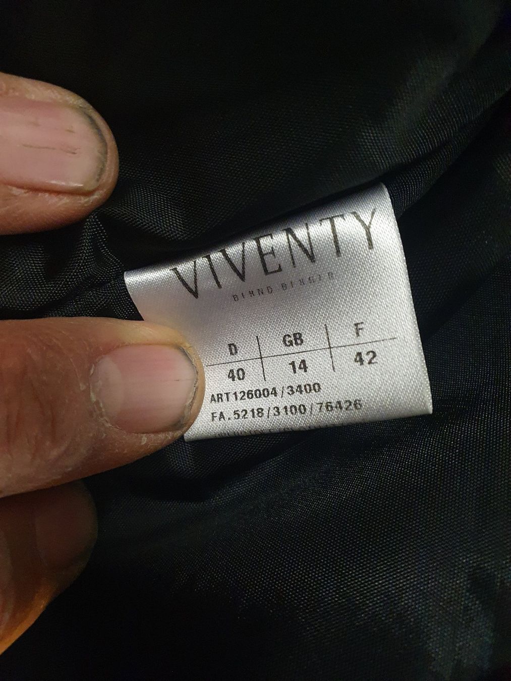 Giacche: Viventy Bernd Berger Windjacke grösse 40 – Usato da Zürich venduto da loosebone 4