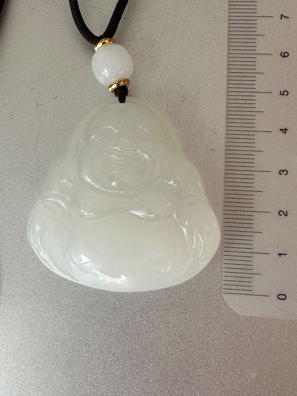 Ciondoli: Jade Buddha Anhänger – Usato da Onex venduto da Antiqueshow 6