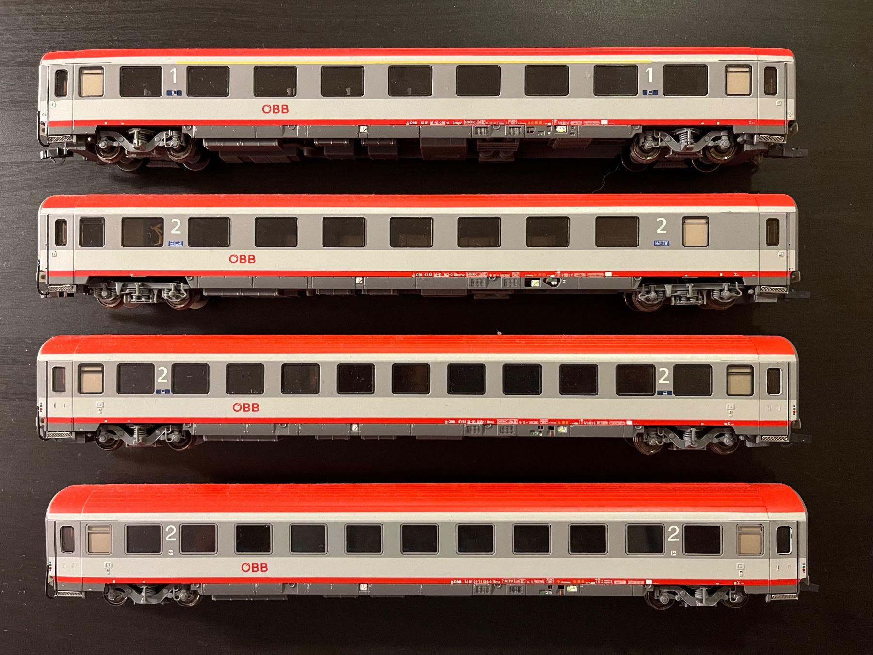 4x ACME ÖBB Eurocitywagen (Gebraucht) in Schachen LU für CHF 320