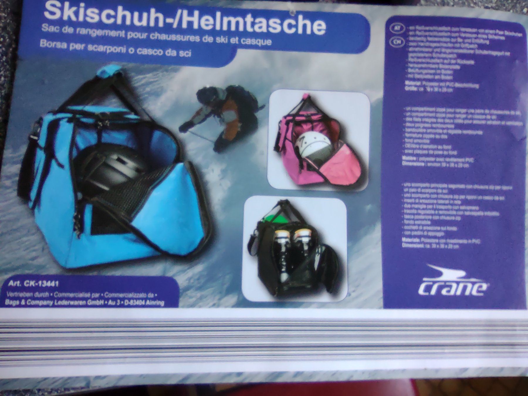 Borse: Skischuhe-/Helmtasche Neu – Nuovo (secondo la descrizione) da Montlingen venduto da Nikita-Sidney