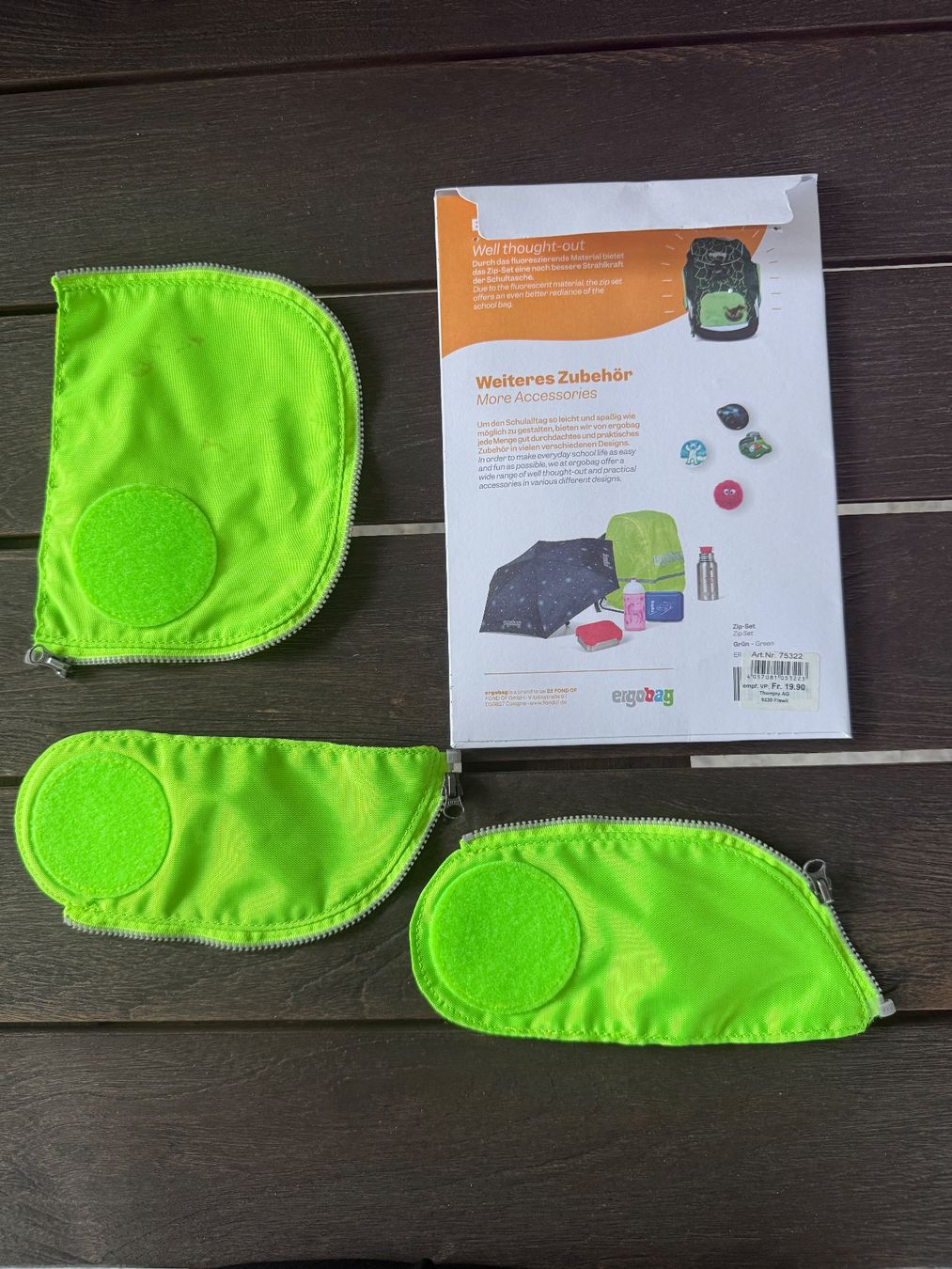 Ergobag Borse & Zaini: Ergobag Pack Schulrucksack-Set "BlaulichtBär" mit NEUEM Etui – Usato da Niederbipp venduto da Pearl01 2