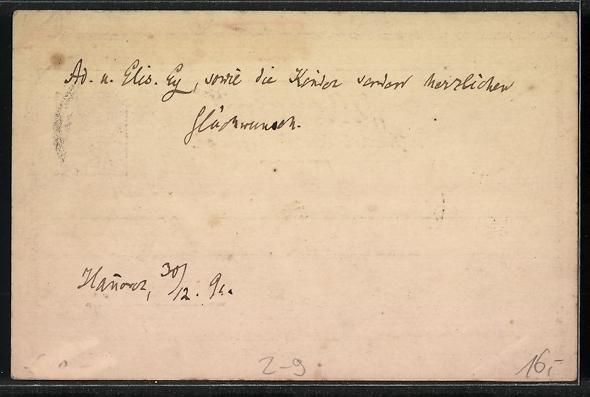 Cartes postales: Hannover, Privat-Stadtbrief-Expedition M – D'occasion à Berlin par bartko-reher 1