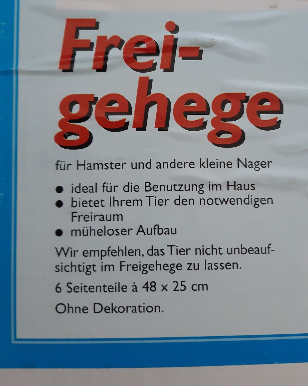 Tutte le decorazioni: Hamsterzubehör 🐹 – Nuovo (secondo la descrizione) da Altenrhein venduto da theresia11 1