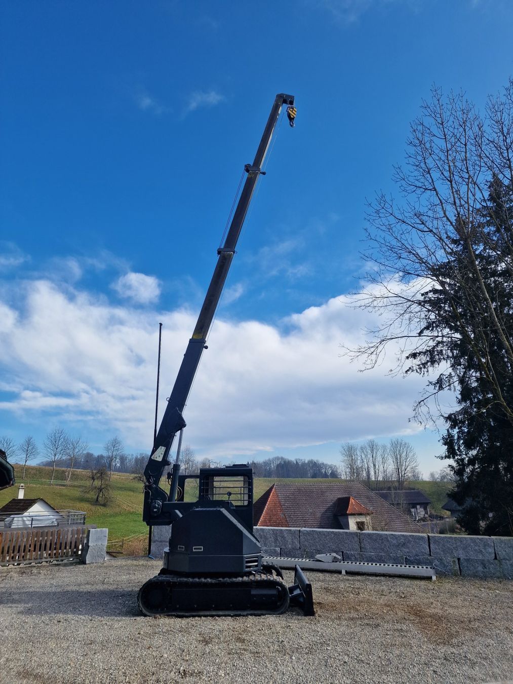 Gru: Raupenkran HANIX – Usato da Guntershausen Berg venduto da Trojan69
