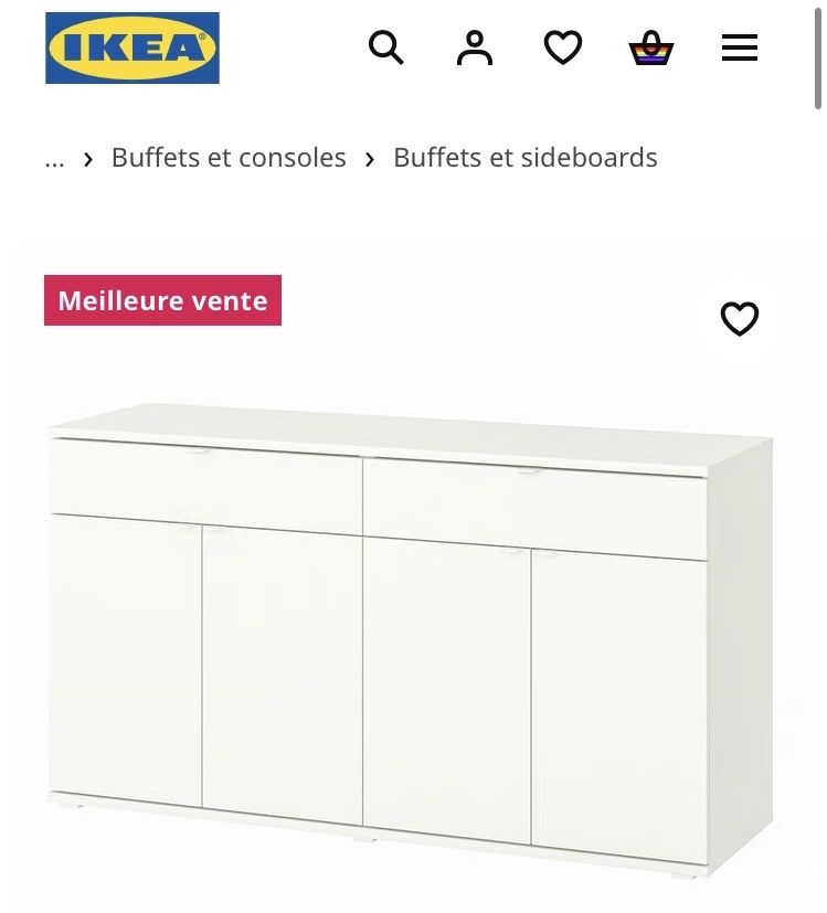 Ikea Buffets: Sideboard VIHALS IKEA  – D'occasion à Zürich par cla_r99v
