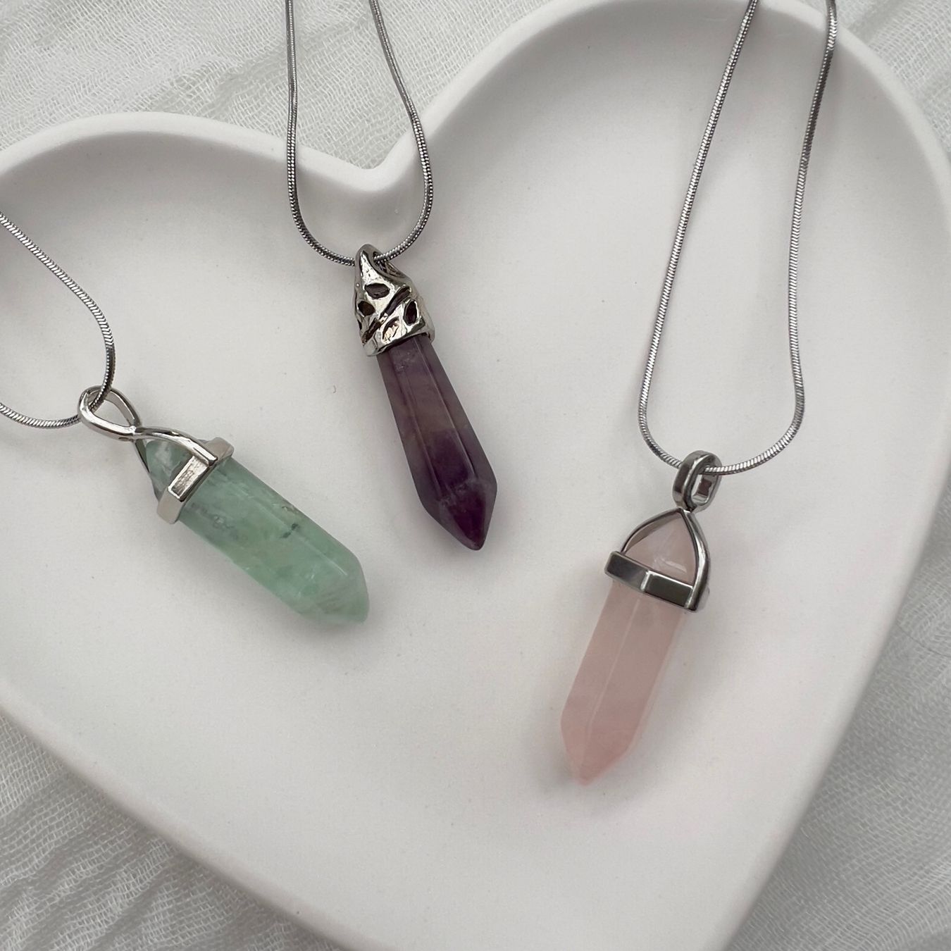 Ciondoli: Pendentif Menhir en aventurine verte – Nuovo e nell'imballaggio originale da Pully venduto da sunaddict 3