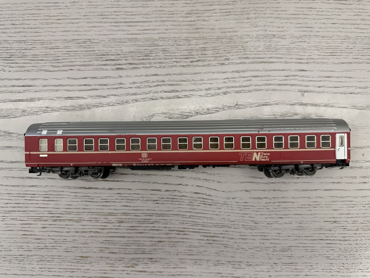Märklin Modellini di ferrovie: Märklin 4150 DB TEN Sclafwagen – Usato da Lupsingen venduto da New-Haven 2