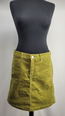 ESPRIT - Jupe vert Velour M