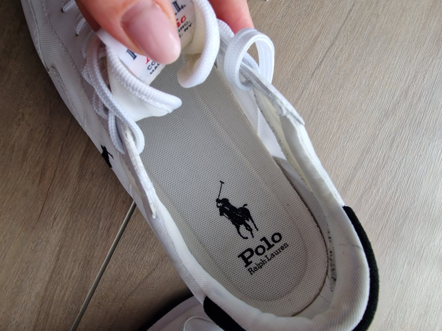 Ralph Lauren Scarpe da uomo: Polo Ralph Lauren Sneaker, Gr. 44, Weiss – Usato da Altishausen venduto da ter_58nj 1