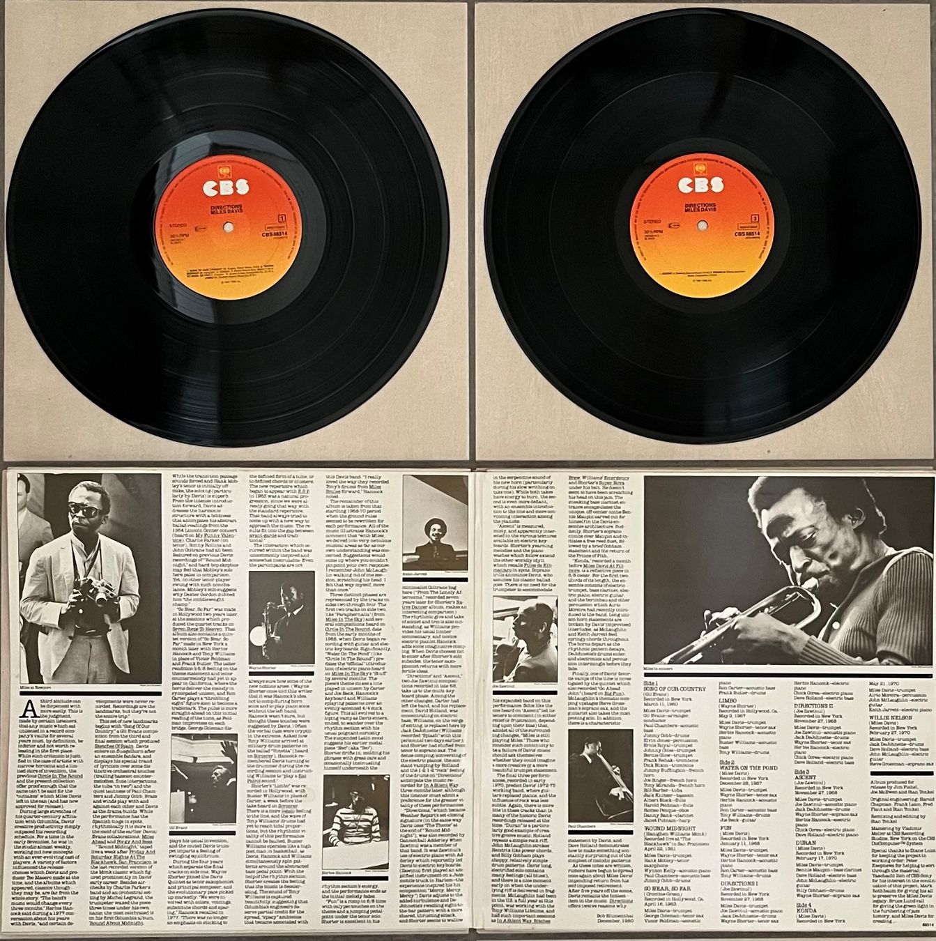Schallplatten: MILES DAVIS - DIRECTIONS - 2 Vinyles 33 Tours – Gebraucht aus Bussigny von vinyl-pas-cher 2