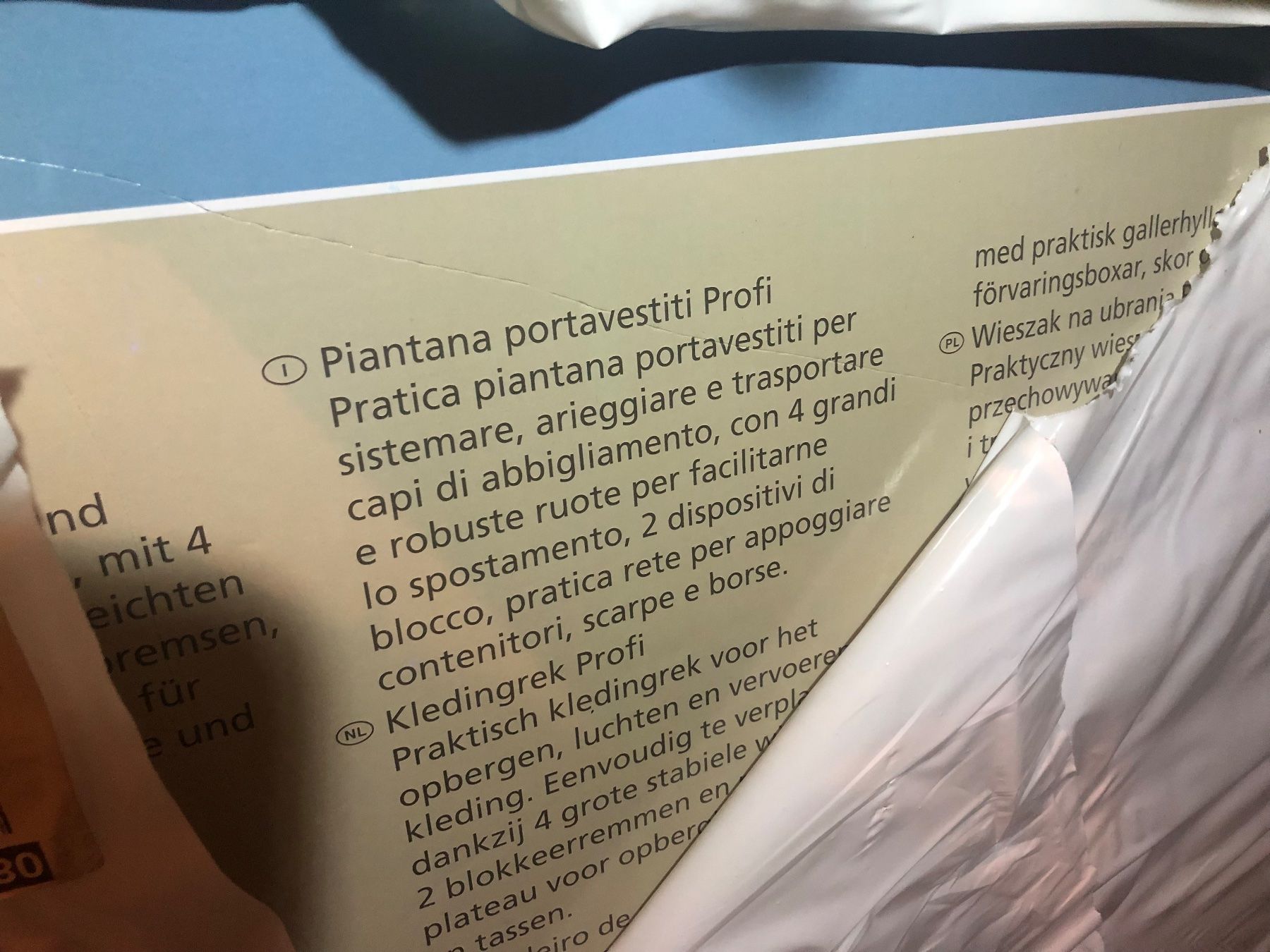 Wenko Guardaroba: WENKO Profi Konfektionsständer, Kleiderständer auf Rollen – Nuovo e nell'imballaggio originale da Ponte Capriasca venduto da lev002s 3