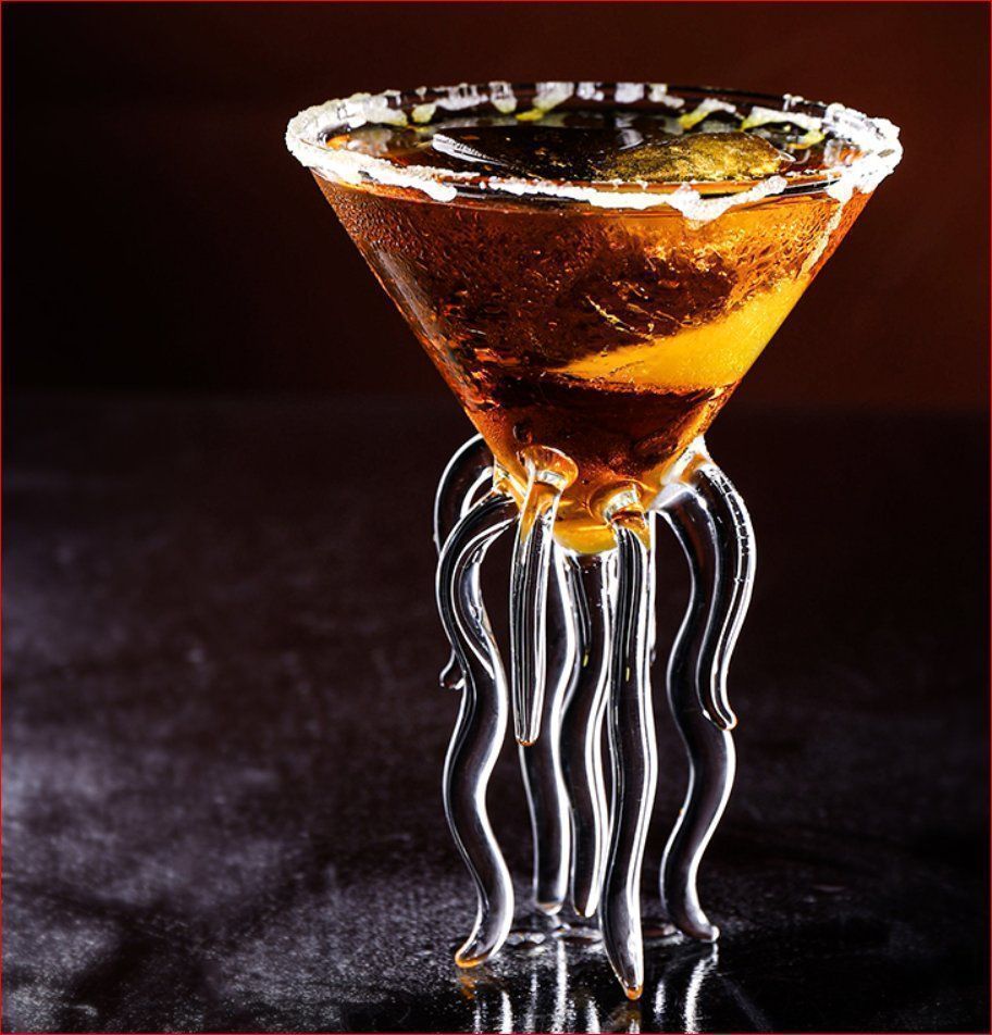 Bicchieri: Cocktailglas design Octopus – Nuovo e nell'imballaggio originale da Burgdorf venduto da XJ6 2