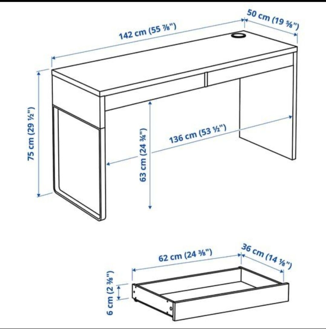 Ikea Schreibtische: Schreibtisch IKEA MICKE – Gebraucht aus Schönenwerd von rosamanda 5