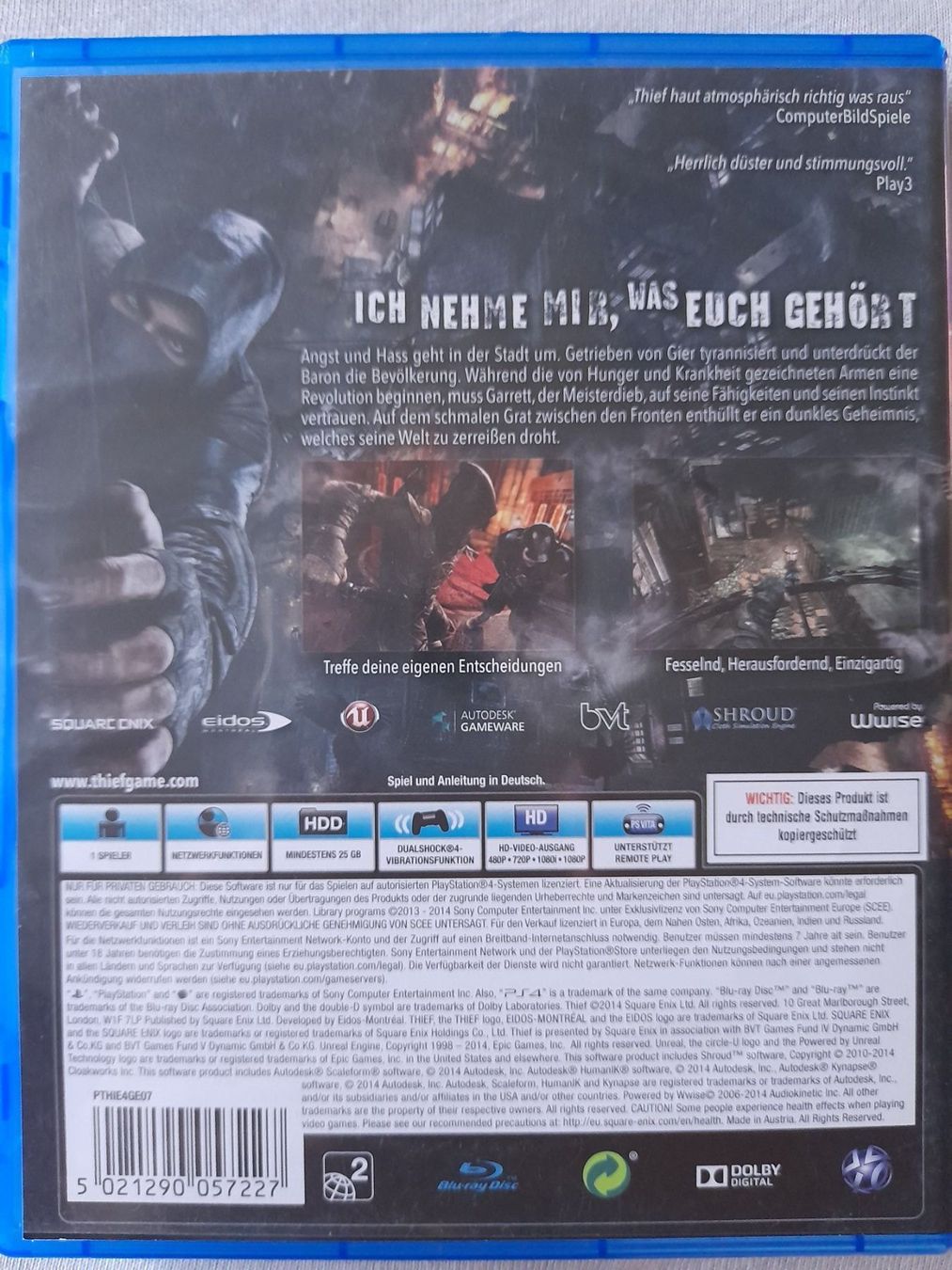 Sony Giochi: PS4 Thief – Usato da Eiken venduto da Lashar 1