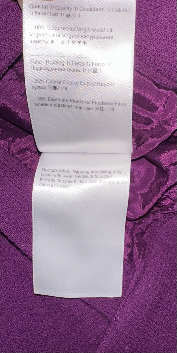 Escada Pantaloni: ESCADA HOSE GR. 36 Wolle – Usato da Unteraegeri venduto da MH203 9
