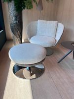 Flexform Drehsessel ERI mit Hocker