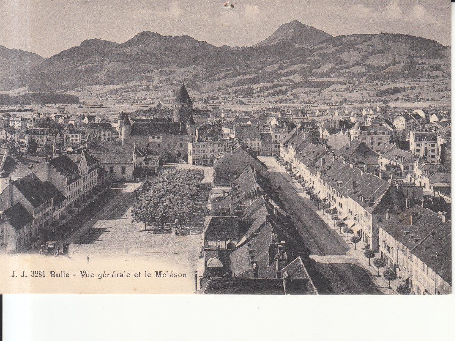 Cartoline postali: Bulle ca. 1910 – Usato da Bürglen TG venduto da StampGraf