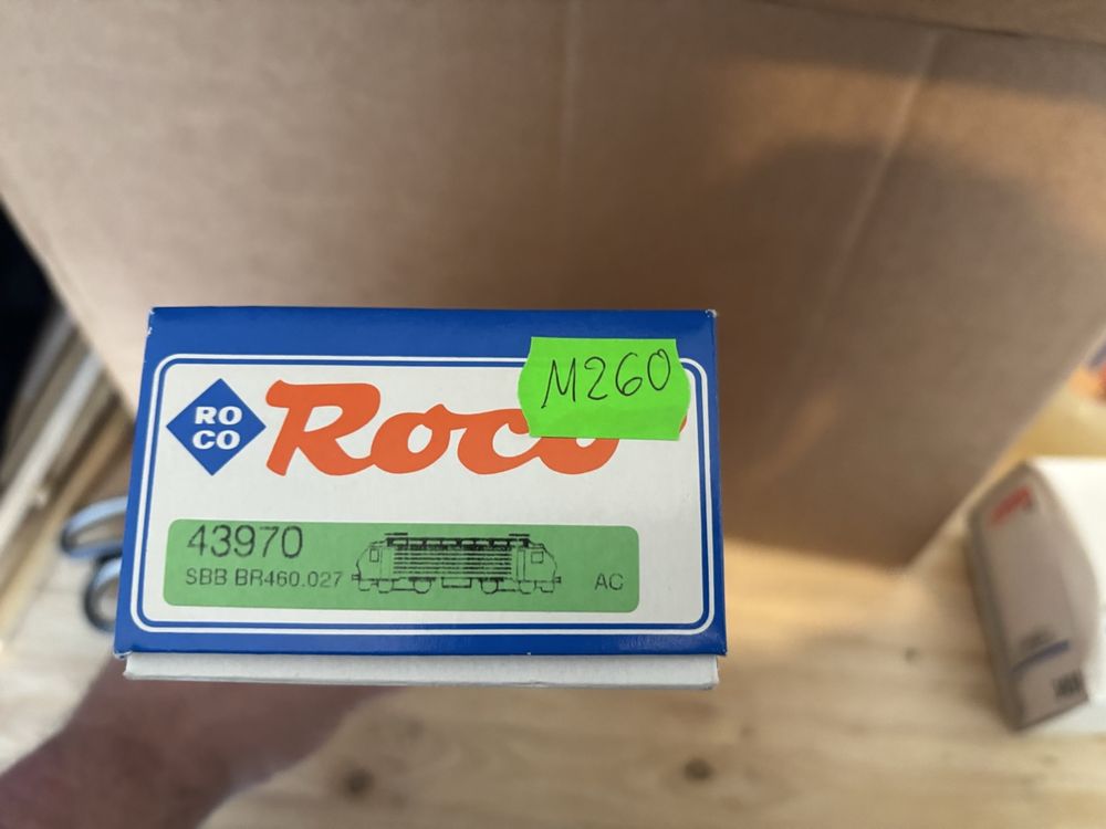 Roco 43970 SBB BR 460.027 AC - Top Zustand! M260 (Neu (gemäss ...