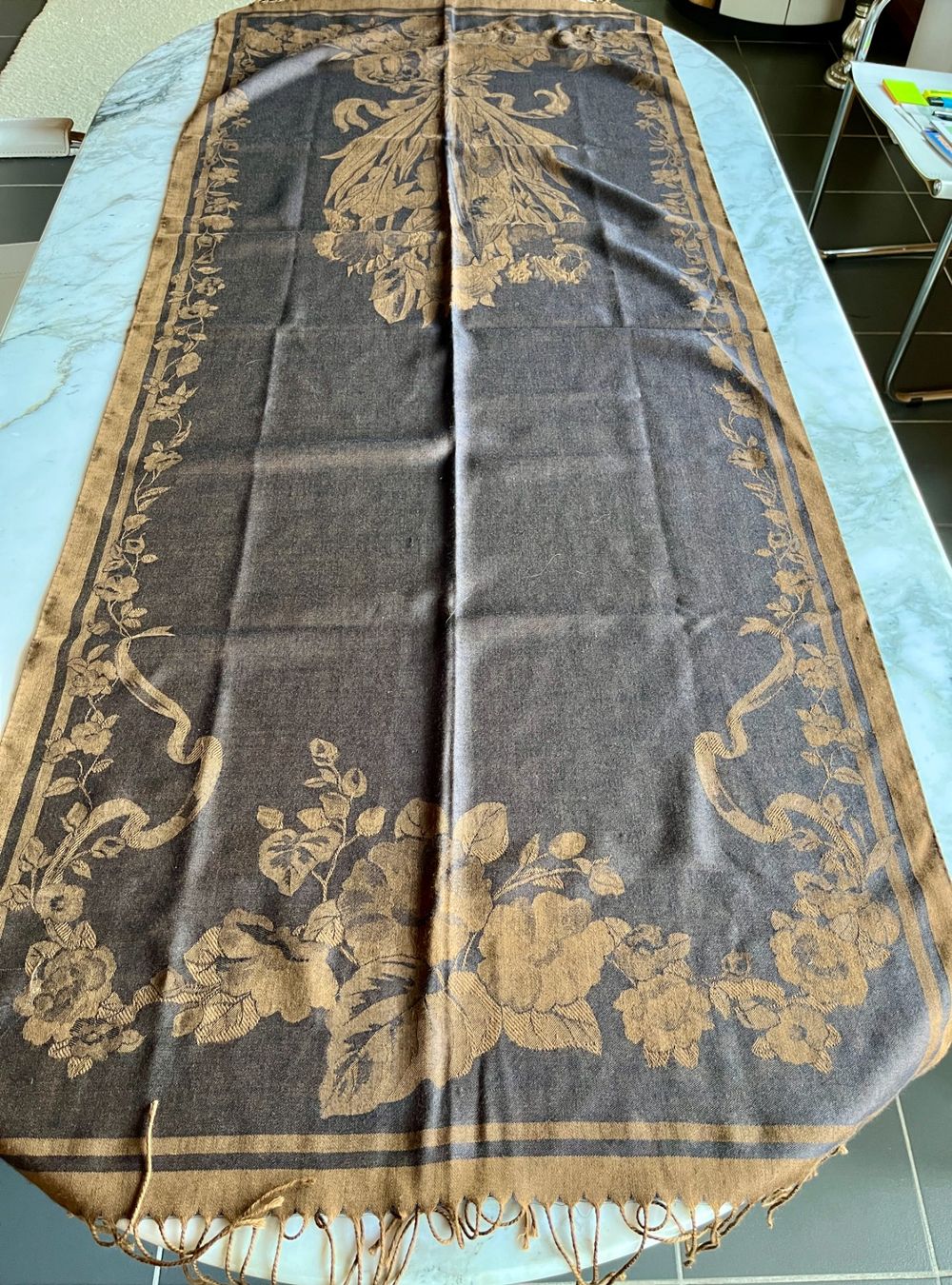 Foulard & Sciarpe: Schal braun – Nuovo (secondo la descrizione) da Bern venduto da cubus01 2