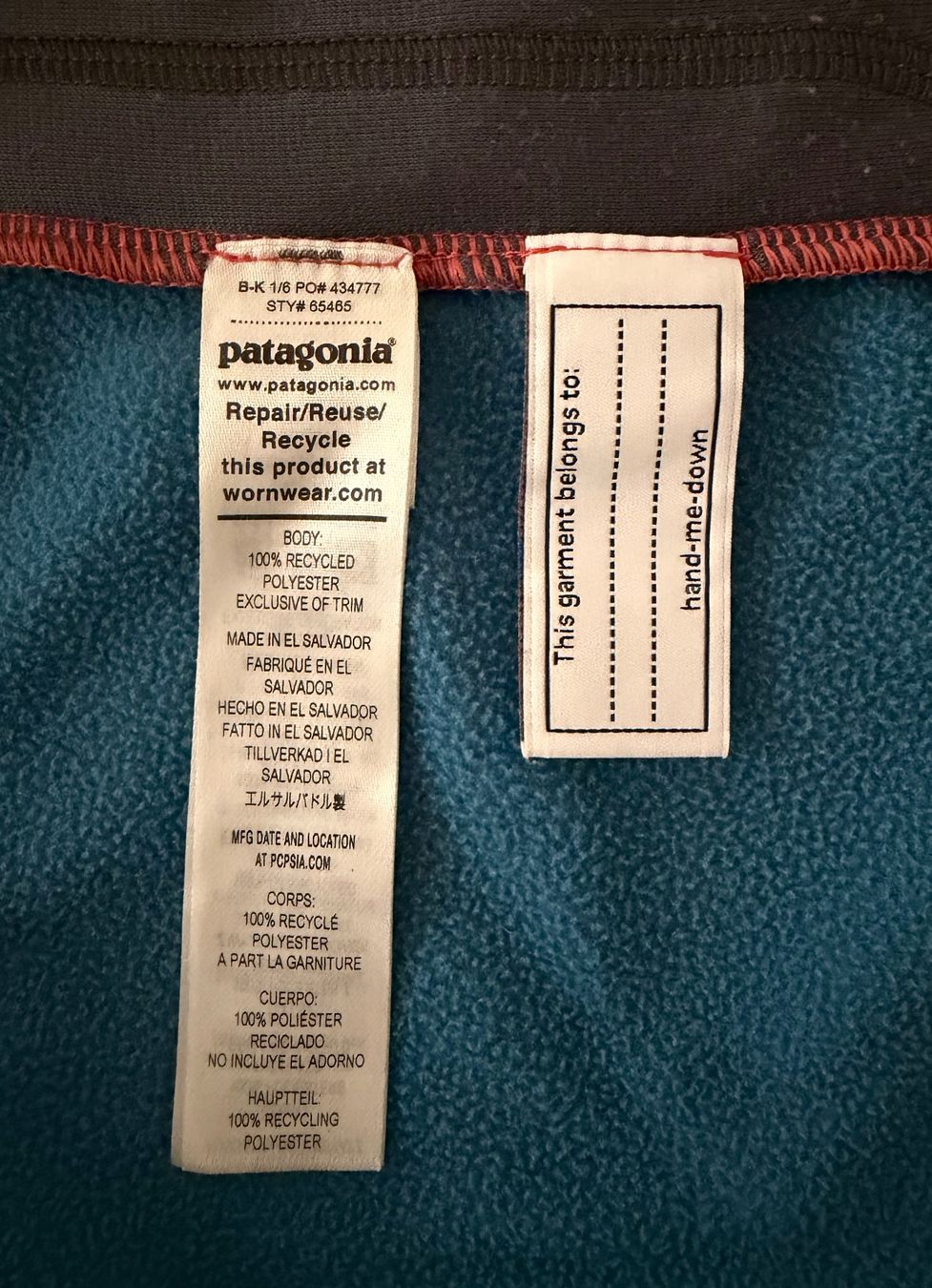 Patagonia Giacche & Cappotti: Patagonia Fleece Jacke Kinder – Usato da Studen BE venduto da Ironbonehead 5